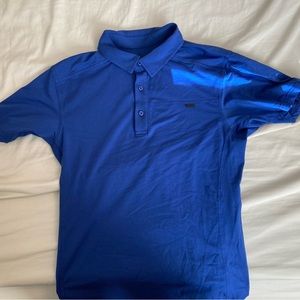 Arcteryx blue medium polo